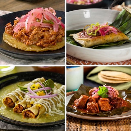 Enchiladas, tamales, mixiotes y más, ¡disfruta estas ricas recetas de COCHINITA PIBIL! ✨ Recetas 👉 https://bit.ly/3gEWk5z | kiwilimón