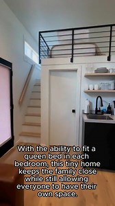 5.2K views · 39 reactions | Tour the Cascade! The original two-bedroom Park Model Home! With sleeping space for up to 6 guests, tons of storage, and a spacious living area, it’s the perfect family getaway.  #tinyhome #parkmodel #tinyhouse #cascade #familyretreat | Zook Cabins | Facebook