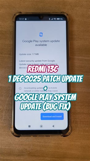 HyperOS V2.0.205 + Google play system update on Redmi 13C