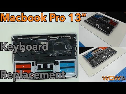 How to Replace a Macbook Pro 13" Model A2338 Keyboard Like a Pro