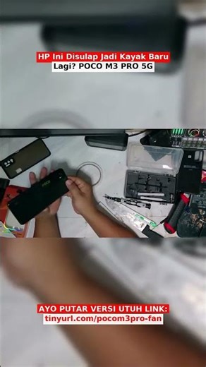 HP Ini Disulap Jadi Kayak Baru Lagi? POCO M3 PRO 5G #shorts