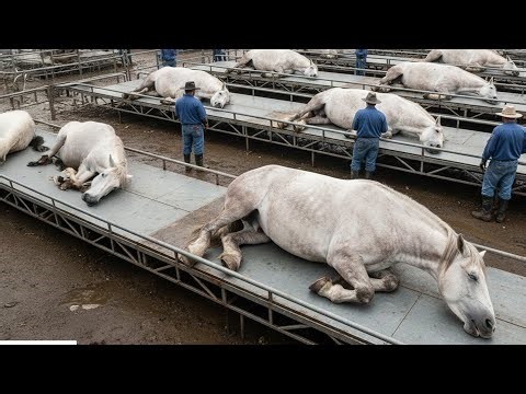 How Millions of Horses Are Raised and Processed Each Year — Inside Industrial-Scale Production