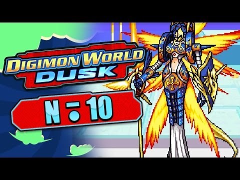 Digimon World Dusk - Episode 10 - Ophanimon Core Boss Battle,Digivolving to Alphamon & Sunshine City