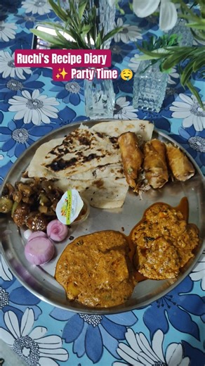 Bachchon Ki Farmaish 😋🍕 | Ghar Par Party Vibes | Outside Food Treat ✨Full Food Platter 🍽️🔥