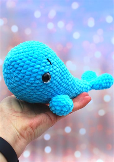 Crochet Pattern Stuffed Whale. Amigurumi Tutorial Sea Creatures (eng / Pdf). - Etsy Canada