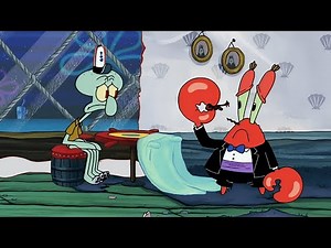 Mr. Krabs plays a sad song on the world's smallest violin for 10 Hours