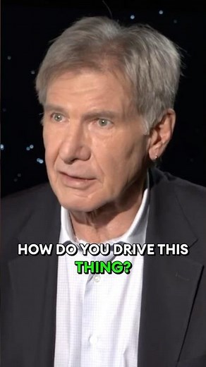 Harrison Ford On Flying The Millennium Falcon For The First Time