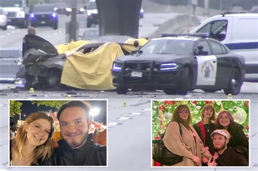 CHP officer, drunk driver, killed young couple after cop speeds at 130mph: prosecutors