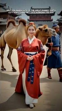 Han Chang'an the Day the First Silk Caravans Left West