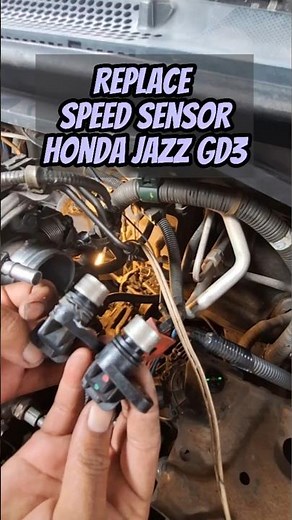 REPLACE SPEED SENSOR #hondajazz #hondafit #speedsensor #enginecontrol #transmission #automatic