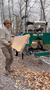 Flitch cutting salvaged white oak logs on my Woodland Mills HM126 bandsaw mill #woodlandmills