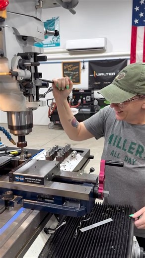 42K views · 628 reactions | Abby running the KBC mill for the first...