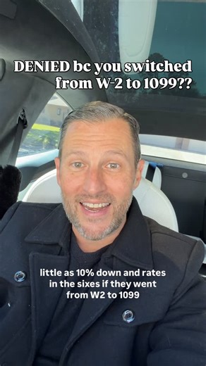 Frank Coto on Instagram: "We have solutions to your problems! You do not need to be a 1099 employee for one year or even two years you can be 1099 for one day and we can approve you with as little as 10% down and interest rates in the sixes text me today to get your preapproval immediately #FrankTheBank #1099 #LincolnLendingGroup #Self-employed #Approval"