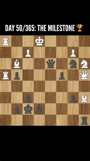 50 DAYS OF CHESS! 🏆 The Ultimate Milestone | #50 #chess #chessshorts #chessgame #rsrthekingmaker