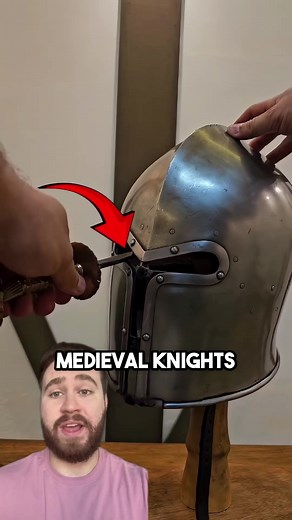 Why Medieval Knights Fought Blind in Battles