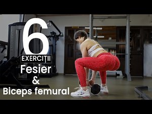 6 EXERCIȚII - FESIER & BICEPS FEMURAL 🍑 Explicații | Exemplificare | Tehnici de Intensificare