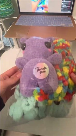 Pack 40th order alien, 2 octos. My Shop on TikTok shop every order gets pack with me. #crochet