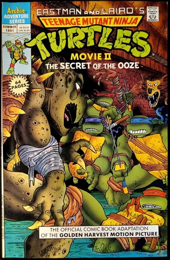 🪐📚🕹 Moonlight Collectibles IL 🕹📚🪐 Teenage Mutant Ninja Turtles Movie II: The Secret of the Ooze #1 Comic Book 1991 Archie Comics Near Mint Condition $29.95 Shipping 🧪Paypal G&S Accepted 🧪Pm or text 224-363-7069 🧪Email: moonlightcollectiblesil@gmail.com The Shredder learns the secret of the ooze and its ability to mutate creatures. He plans to use it to create an army of new mutants to defeat the Turtles. He succeeds in mutating a wolf and an alligator snapping turtle into the new villai