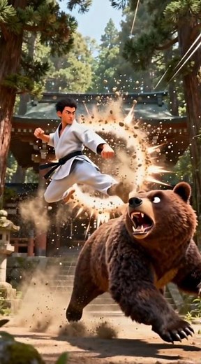 Karate vs Bear | Wild True Story