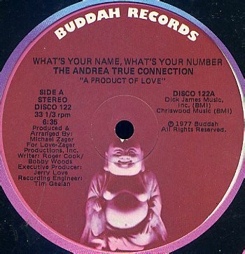 Andrea True Connection - What's Your Name, What's Your Number / Fill Me Up (Heart To Heart)