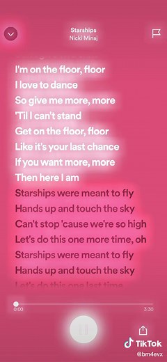 Speed Up Nicki Minaj's Starships with Lyrics