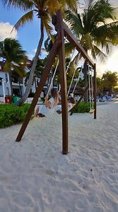29 reactions · 4 comments | Have you seen the new swings located on the beach at #TheRoyalCancun? The perfect place for your beach photos ✨朗!  Tip: If you are there a few minutes before sunset , you will notice pink and orange clouds, that will make your photos even better ✨. https://rebrand.ly/vtrk5ca | Royal Reservations | Facebook