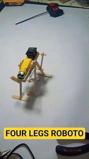 Amazing 4Leg Robot Walk | DIY Engineering #robotics #robot #scienceexperiment #arduino