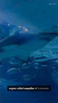 Great White Sharks Smell ONE Drop of Blood from a MILE Away #shorts #science #POVScience