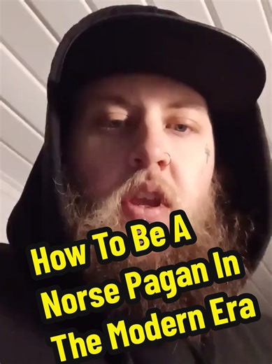 how to be a Norse Pagan in the modern era. it's quite simple. The 1st step is belief. then comes reading upon the lore such as the Edda's and studying the runes. #norsepaganism #Heathen #asatru #paganismforbeginners #fyp