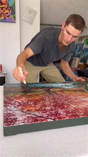 Took a month to finish this artwork! #originalart #fineart #art | Feliks K