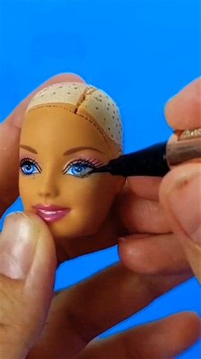 Barbie Doll Makeover DIY Barbie Clothes Tutorial #barbiediy #barbieclothes #barbie #wednesdayaddams