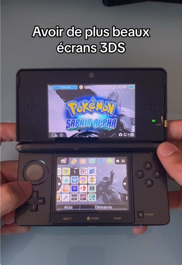 Avoir de plus beaux écrans 3DS : astuce écran IPS recommandé