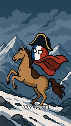 6 strongest countries in Napoleonic wars #countryballs #history #napoleon