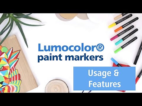 Lumocolor Paint Marker - Usage & Features | STAEDTLER