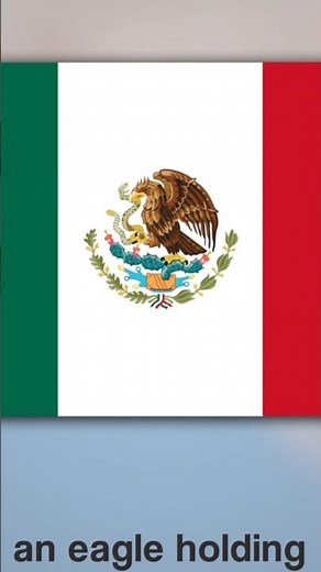 Design of Mexico Flag...#shorts