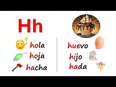A leer con las sílabas ha he hi ho hu para niños