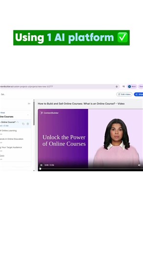 Tired of Using 5 Tools for One Course?