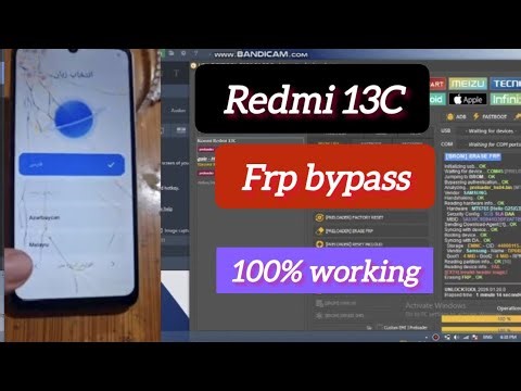 Redmi 13C FRP Bypass Unlock Tool Method | 100% Working