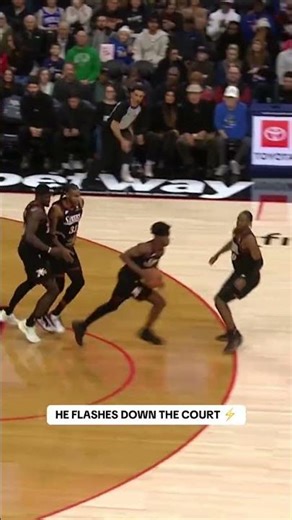 VJ Edgecombe is doing it all 🔥