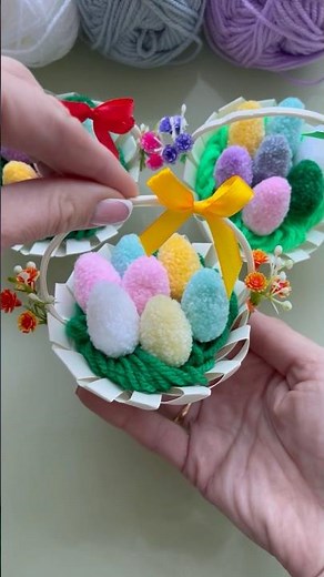 Cute Easter Basket DIY 🐰