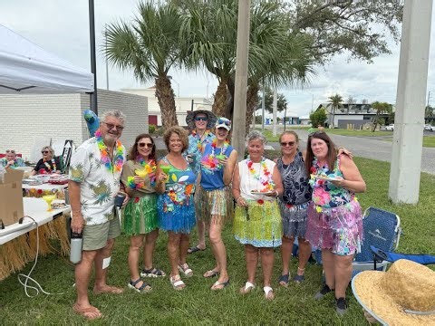 Tailgating at the Fins Up Forever Jimmy Buffett Tribute concert at the Labor Day weekend show 2025