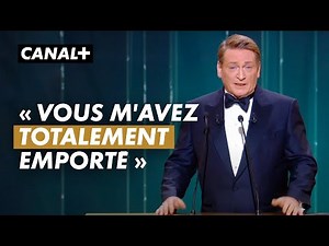Benoit Magimel ému de remettre le César de la meilleure actrice - César 2023 - CANAL+