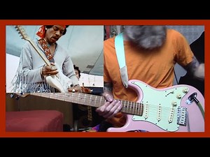 Jimi Hendrix (Woodstock) - Fire (guitar solo)