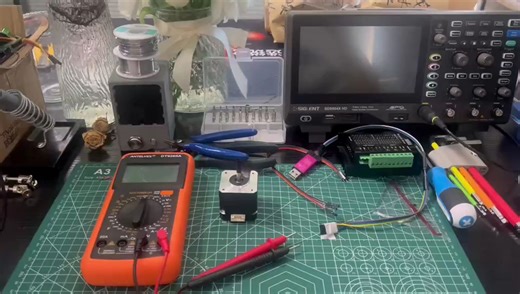 STM32F103C8T6驱动42步进电机