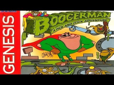 Boogerman: A Pick and Flick Adventure Game Review (Genesis)