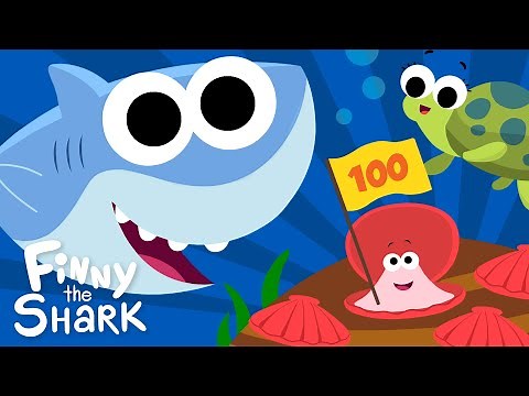 Let's Count To 100 | Finny The Shark | Songs for Kids