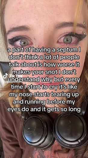 Maybe i just didnt have the right anatomy but a lot of ppl say the same so idk #fyp #septum #piercing