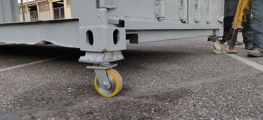 Roues pour container ~ location Accessoires ContainerZ