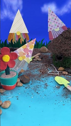 Crayola Pastel Cardstock Gnome Craft