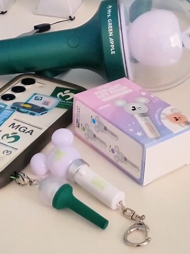 ミセス🍏×ディズニー楽しみだね‪💚【10】BOXのペンラも楽しみ#ディズニーストア #ミセスグリーンアップル #ミセスグッズ #ペンライト #🍏 #mga #ガチャ #JAMS #ミッキー＆フレンズ
